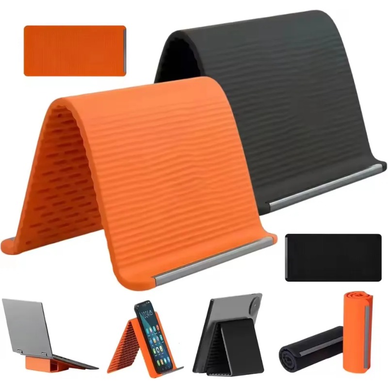 Tablet Stand Adjustable - Soporte de silicona plegable y flexible