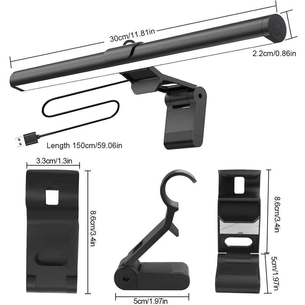 Tablet Lap Desk - Barra de luz colgante para pantalla
