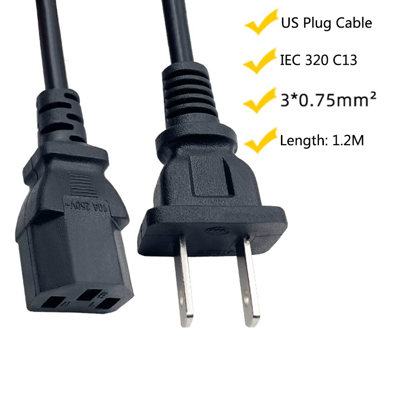 Tablet Lap Desk - Cable de alimentación con enchufe estadounidense