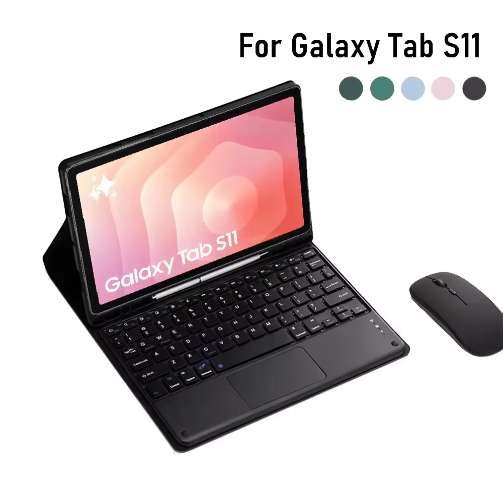 Samsung Tablet Keyboard Accessories - Funda con teclado desmontable para Samsung