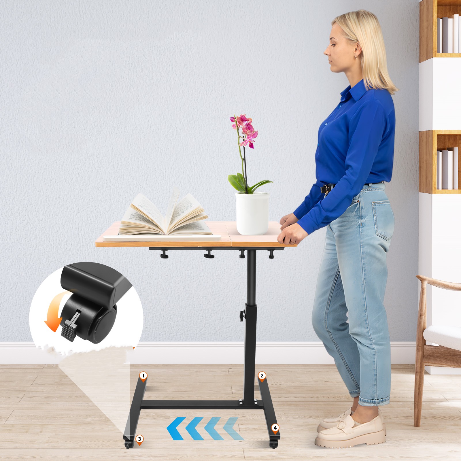 Mesa para portátil móvil ajust - Tablet Lap Desk reseña y precio
