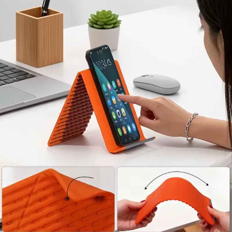 Soporte de silicona plegable y - Tablet Stand Adjustable reseña y precio