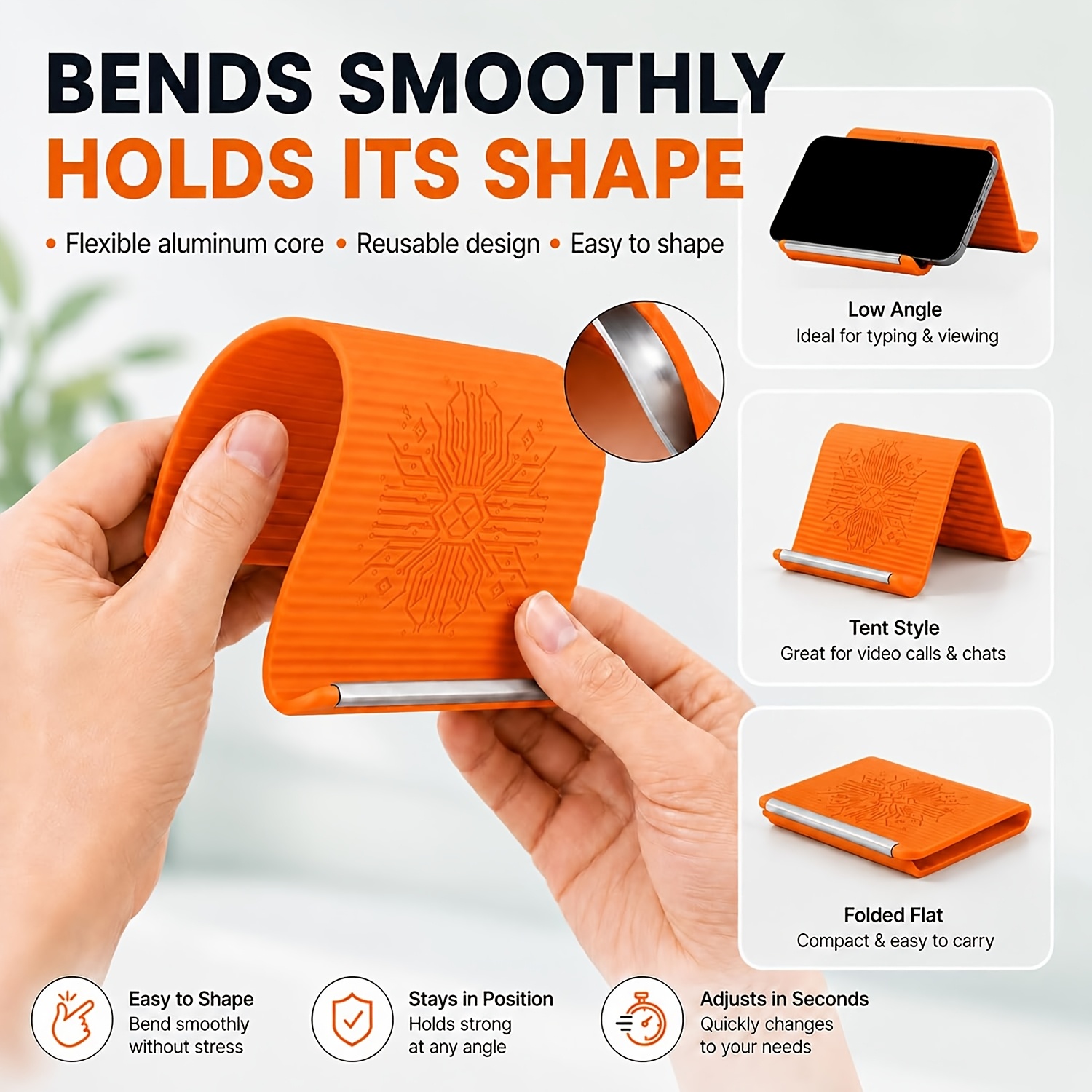Soporte Flexible y Plegable de - Tablet Stand Adjustable reseña y precio