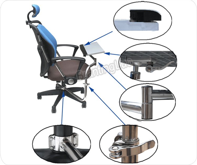 BL-OK030 Silla multifuncional  - Tablet Lap Desk reseña y precio