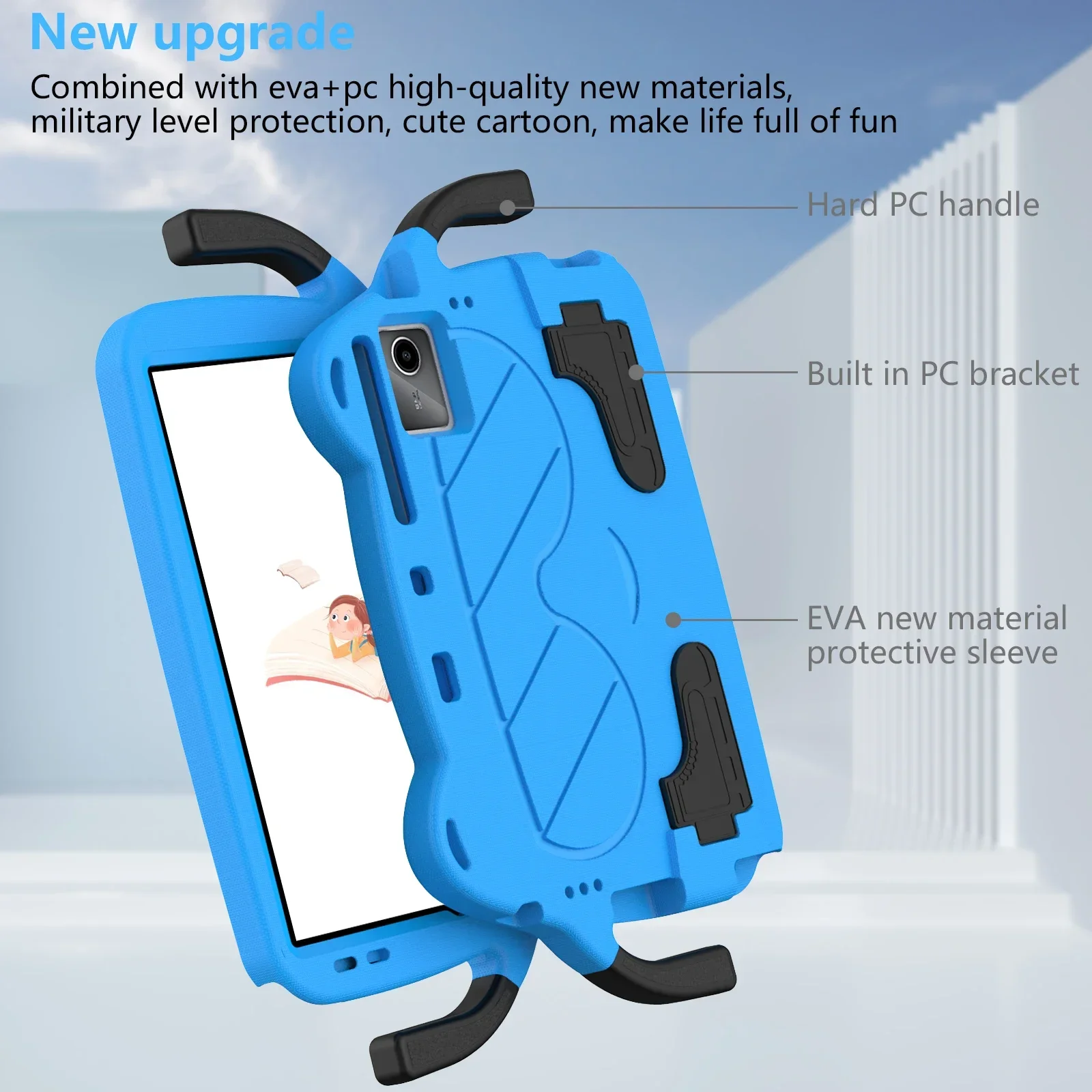 Funda infantil EVA+PC suave de - Onn Tablet Accessories reseña y precio