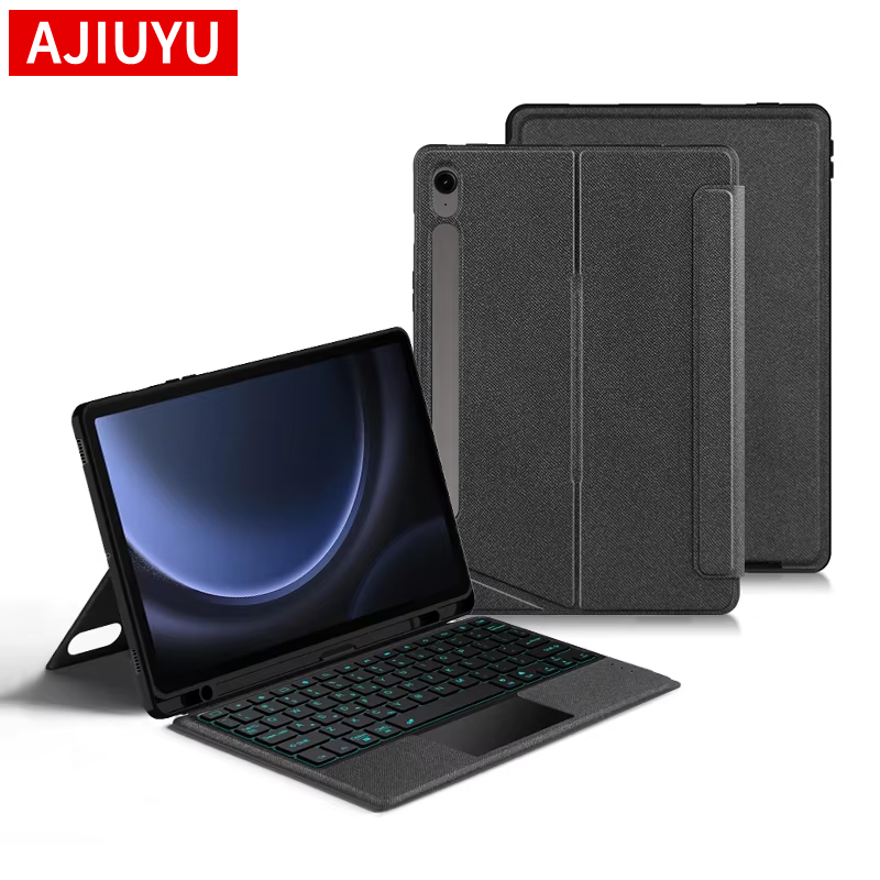 Funda con teclado mágico para  - Samsung Tablet Keyboard Accessories reseña y precio
