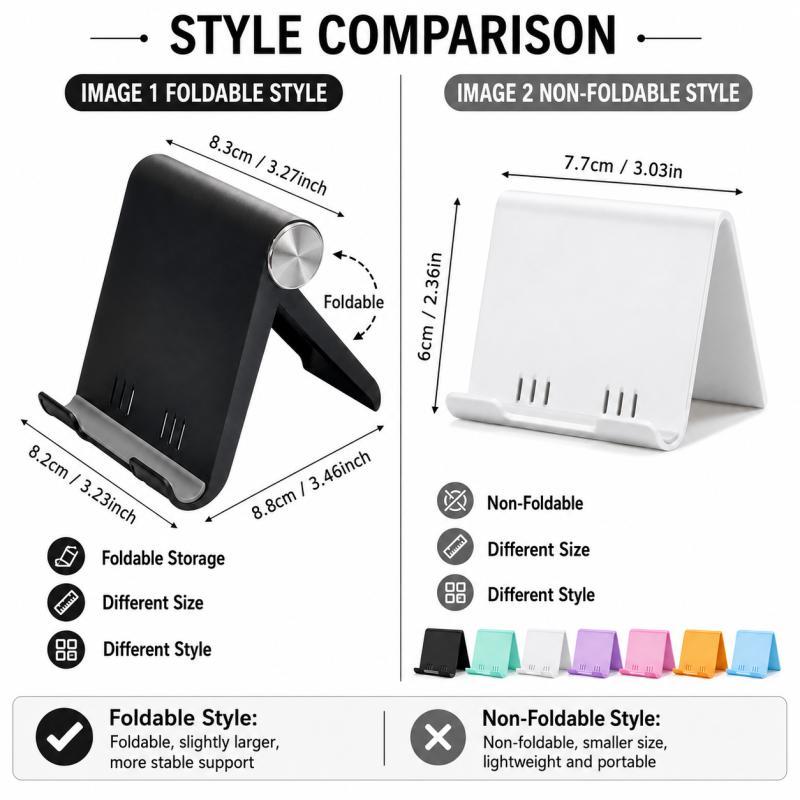 Soporte plegable para teléfono - Tablet Stand Adjustable reseña y precio