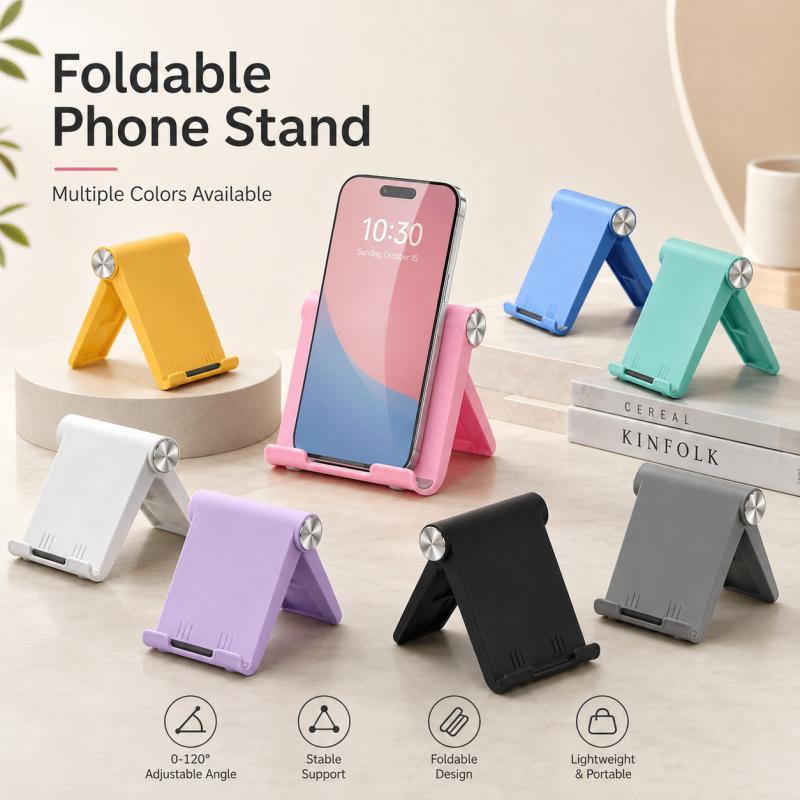 Soporte plegable para teléfono - Tablet Stand Adjustable reseña y precio