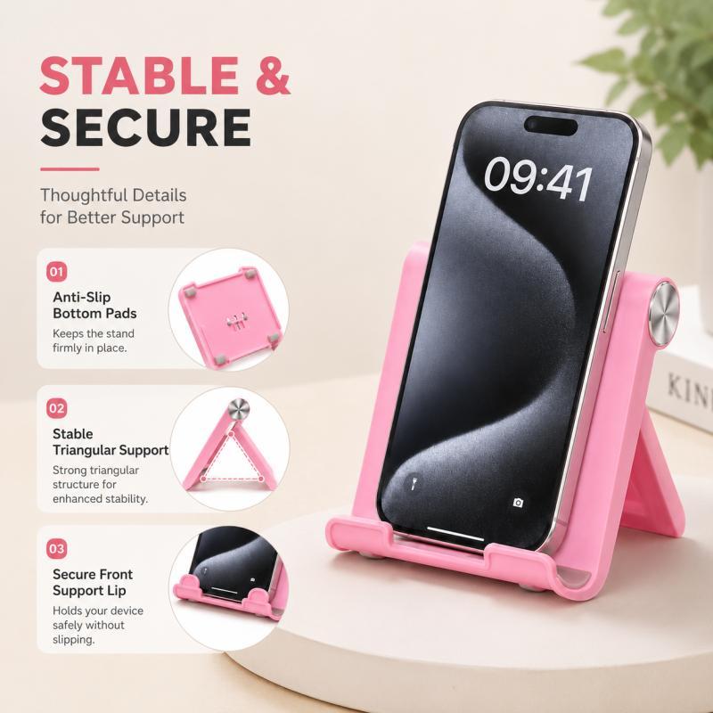 Soporte plegable para teléfono - Tablet Stand Adjustable reseña y precio