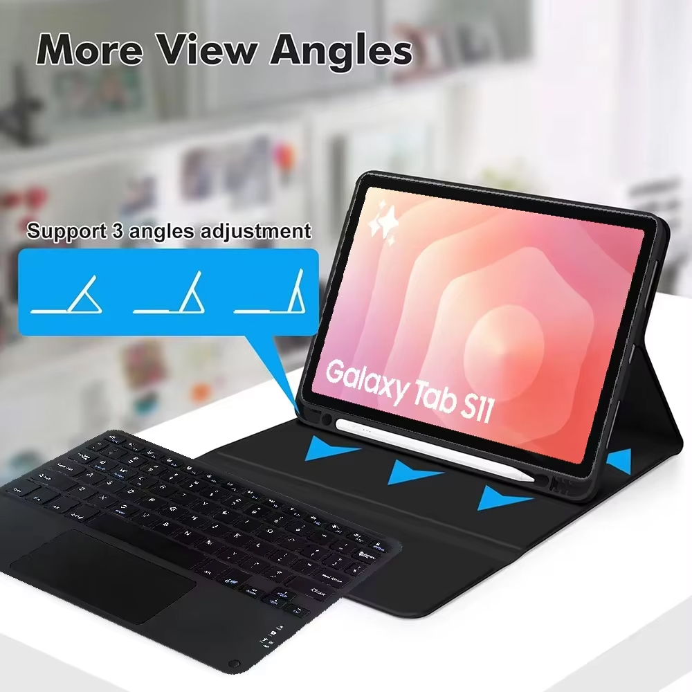 Funda con teclado desmontable  - Samsung Tablet Keyboard Accessories reseña y precio