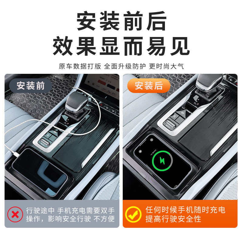 OIMG para Hongqi H5 H5 PHEV 20 - Wireless Charging Pad reseña y precio